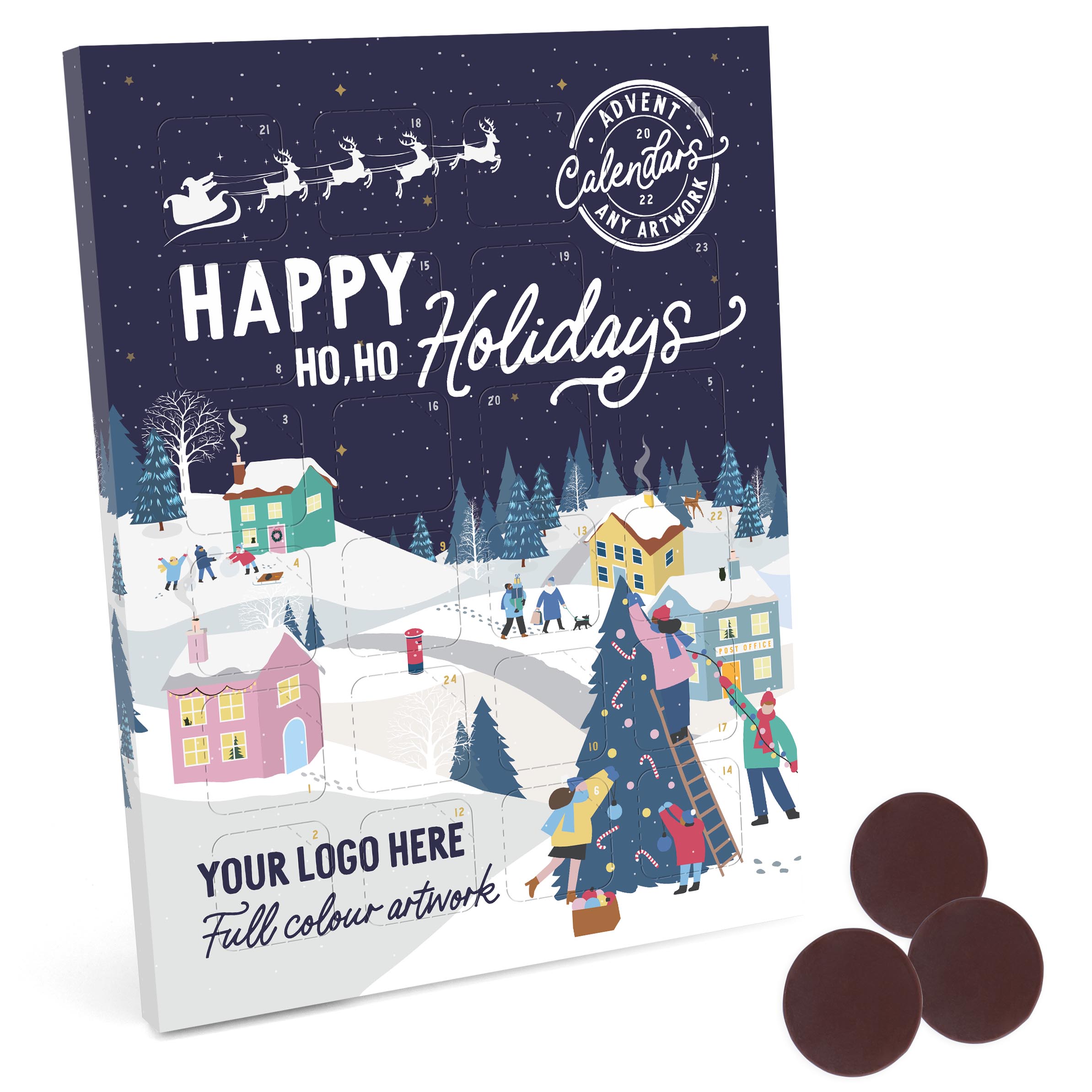 Promotional Advent Calendars With Your Logo | Total Merchandise Promotional Advent Calendars With Your Logo | Total Merchandise