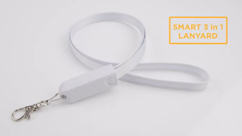 3 in 1 USB Lanyard Cables